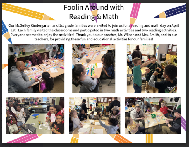 Foolin' Around with Reading & Math...