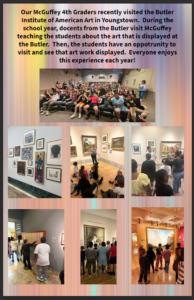 4th Grade Visits The Butler