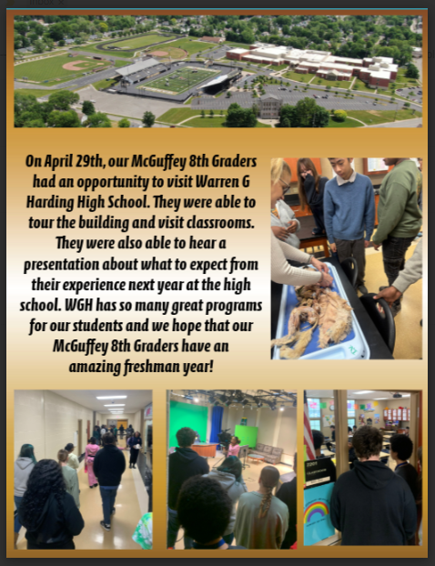 8th Graders Visit to WGH!