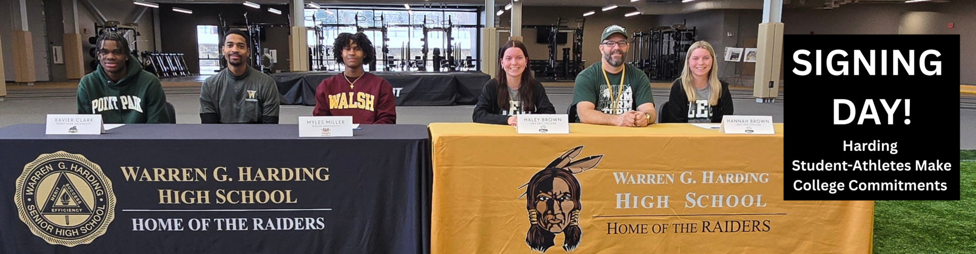 Student Athletes Signing Day