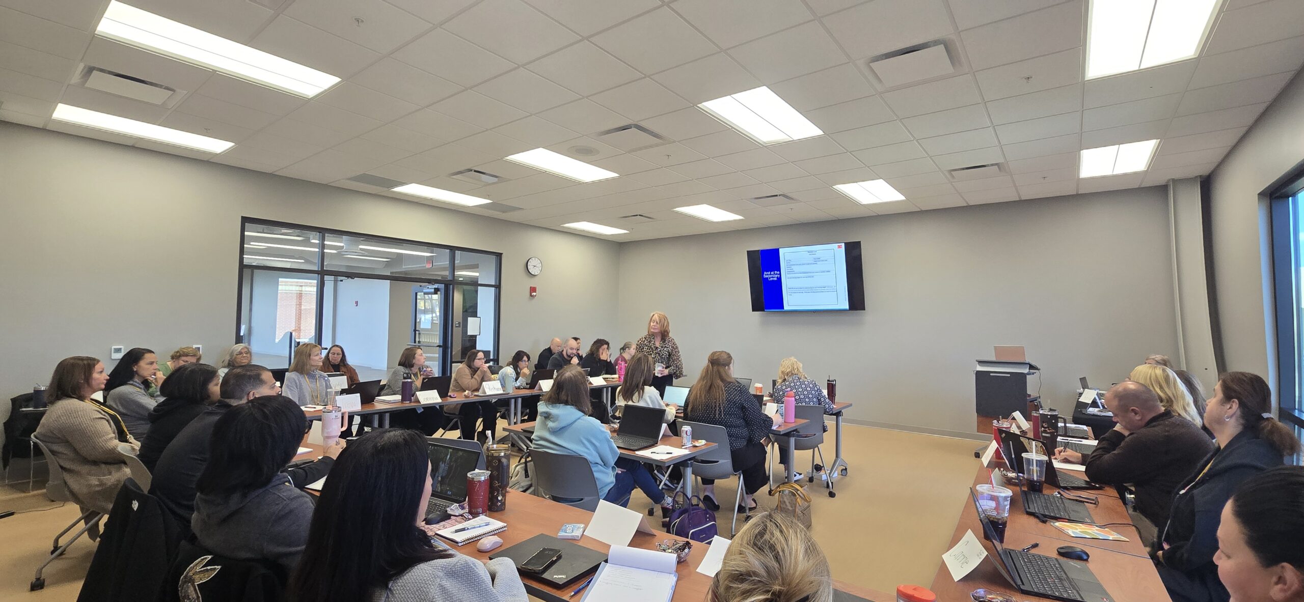 PROFESSIONAL DEVELOPMENT: National speaker, author talks to WCS educators about meeting the needs of all students and improving literacy